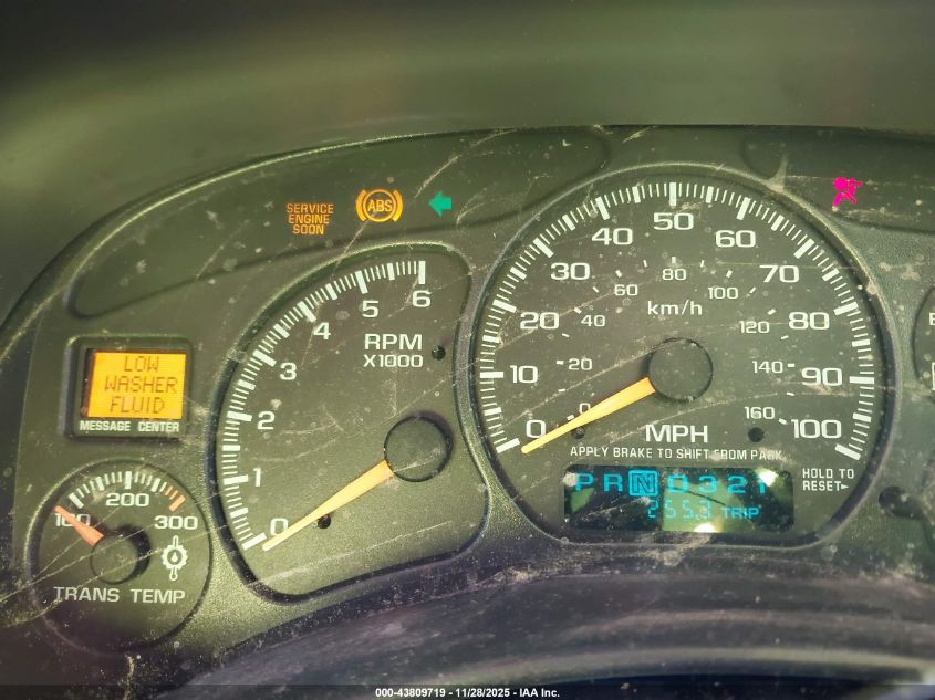 2000 Chevrolet Silverado 1500 Ls VIN: 1GCEK14T2YE133786 Lot: 43809719