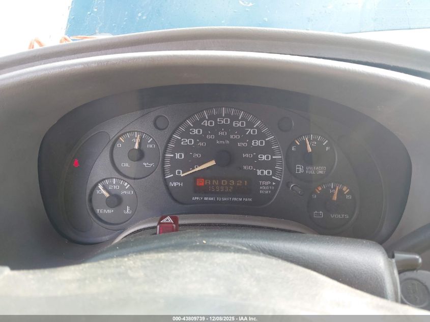 2002 Chevrolet Astro Ls VIN: 1GNDM19X22B149567 Lot: 43809739