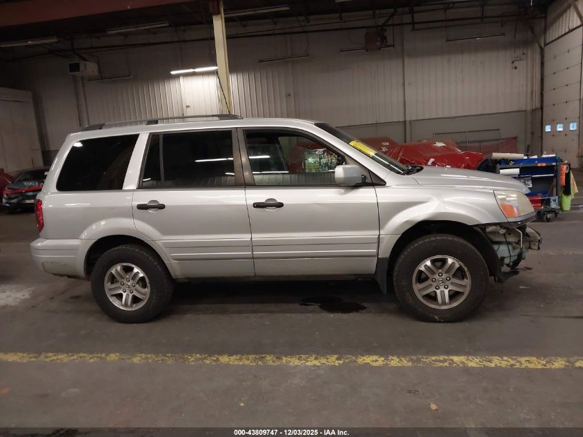 2004 Honda Pilot Ex-L VIN: 2HKYF18634H598738 Lot: 43809747