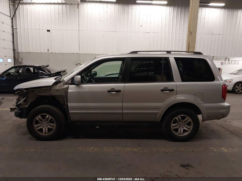 2004 Honda Pilot Ex-L VIN: 2HKYF18634H598738 Lot: 43809747