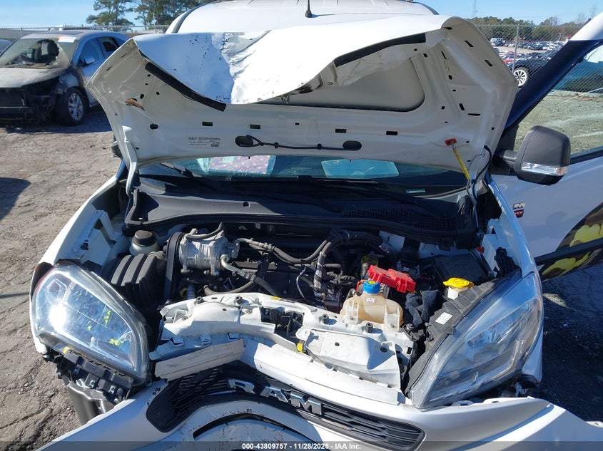 2022 Ram Promaster City Cargo Van VIN: ZFBHRFAB6N6W62443 Lot: 43809757