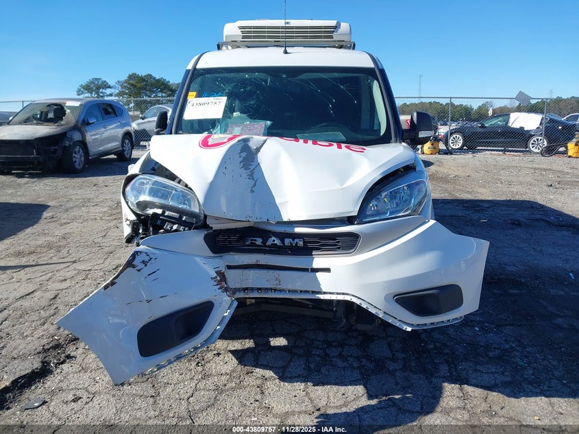 2022 Ram Promaster City Cargo Van VIN: ZFBHRFAB6N6W62443 Lot: 43809757