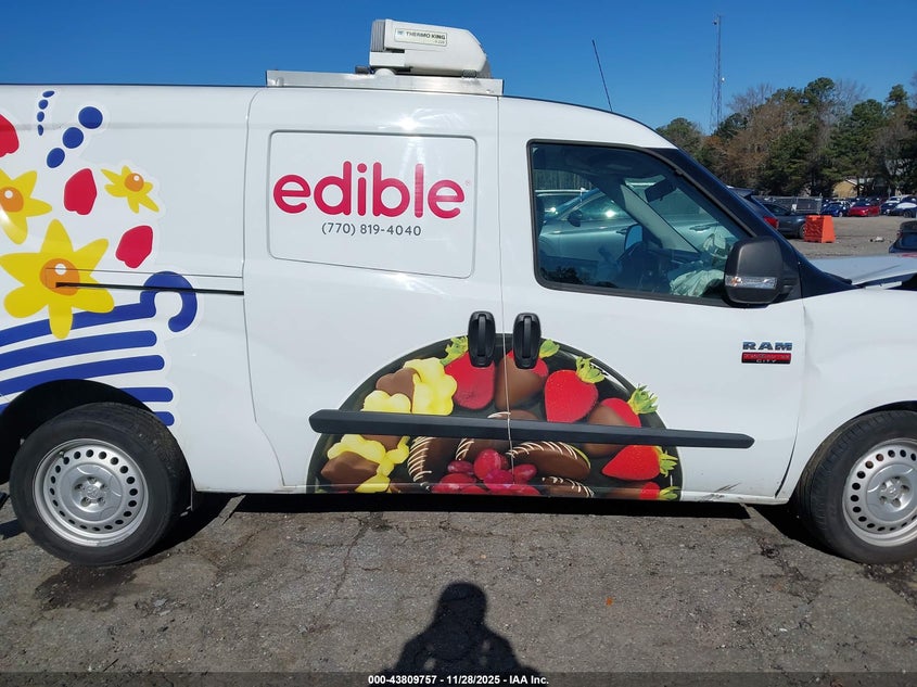 2022 Ram Promaster City Cargo Van VIN: ZFBHRFAB6N6W62443 Lot: 43809757