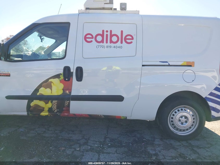 2022 Ram Promaster City Cargo Van VIN: ZFBHRFAB6N6W62443 Lot: 43809757