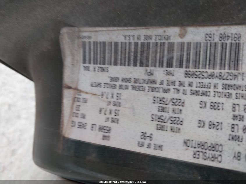 1993 Jeep Grand Cherokee Limited VIN: 1J4GZ78Y0PC525098 Lot: 43809764