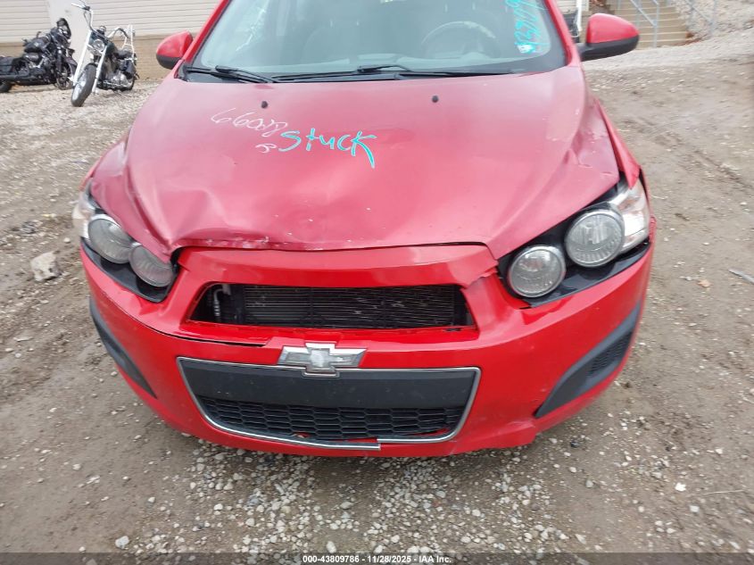 2012 Chevrolet Sonic 2Lt VIN: 1G1JC6SHXC4106298 Lot: 43809786