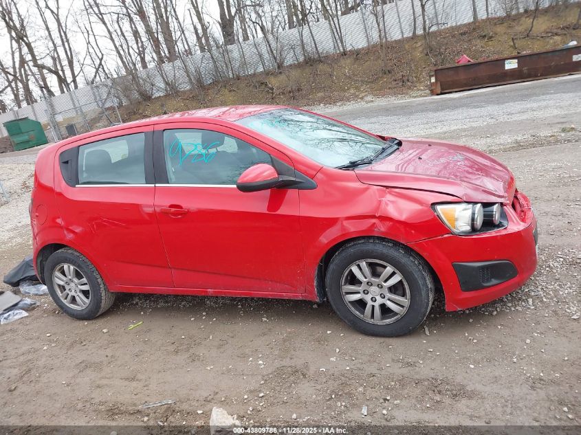 2012 Chevrolet Sonic 2Lt VIN: 1G1JC6SHXC4106298 Lot: 43809786