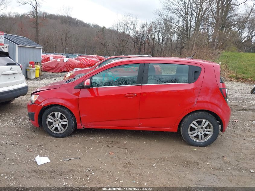2012 Chevrolet Sonic 2Lt VIN: 1G1JC6SHXC4106298 Lot: 43809786