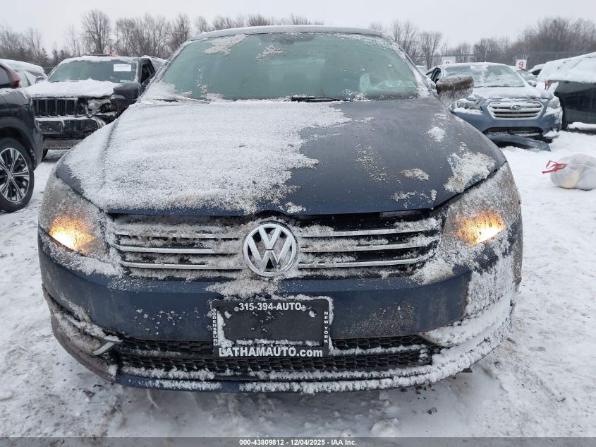 2013 Volkswagen Passat 2.5L Se VIN: 1VWBP7A33DC086296 Lot: 43809812