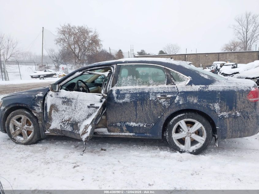 2013 Volkswagen Passat 2.5L Se VIN: 1VWBP7A33DC086296 Lot: 43809812