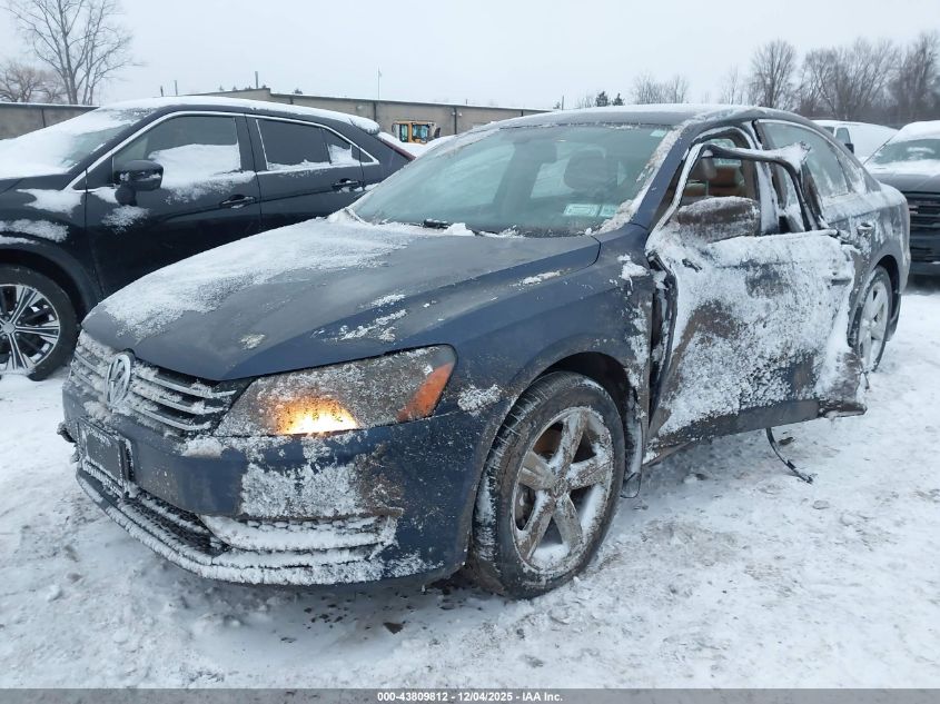 2013 Volkswagen Passat 2.5L Se VIN: 1VWBP7A33DC086296 Lot: 43809812