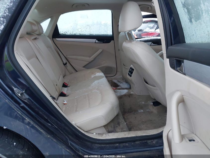 2013 Volkswagen Passat 2.5L Se VIN: 1VWBP7A33DC086296 Lot: 43809812