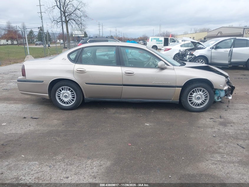 2002 Chevrolet Impala VIN: 2G1WF55E129131515 Lot: 43809817