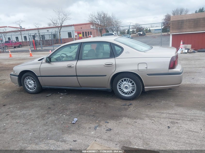 2002 Chevrolet Impala VIN: 2G1WF55E129131515 Lot: 43809817