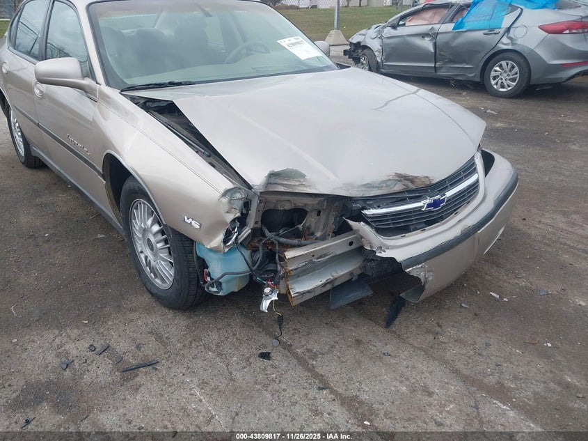 2002 Chevrolet Impala VIN: 2G1WF55E129131515 Lot: 43809817