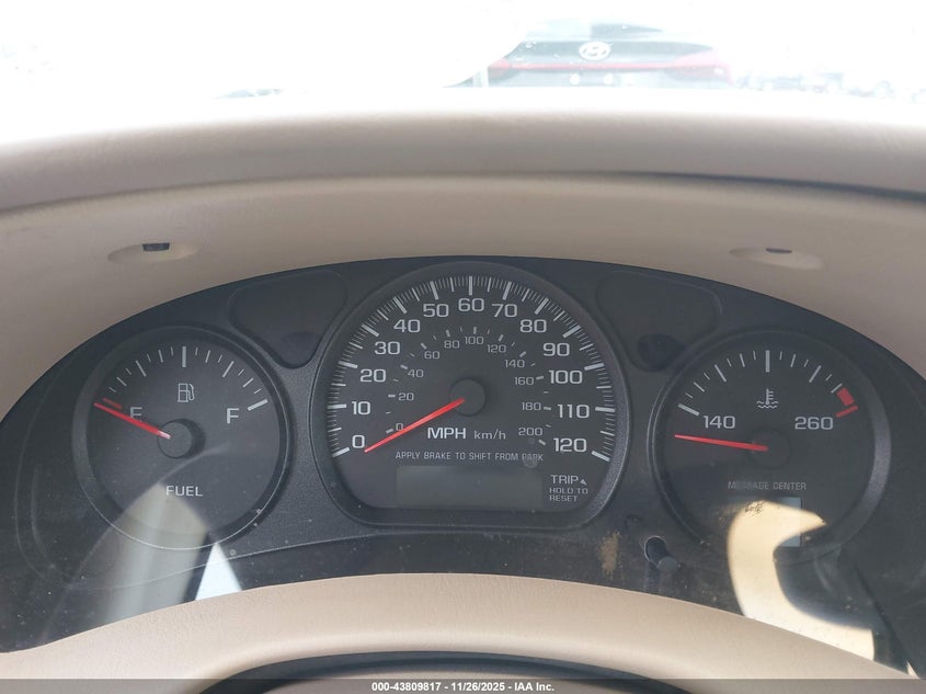 2002 Chevrolet Impala VIN: 2G1WF55E129131515 Lot: 43809817