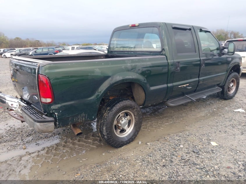 2000 Ford F-350 Lariat/Xl/Xlt VIN: 1FTSW31F7YEC56548 Lot: 43809826