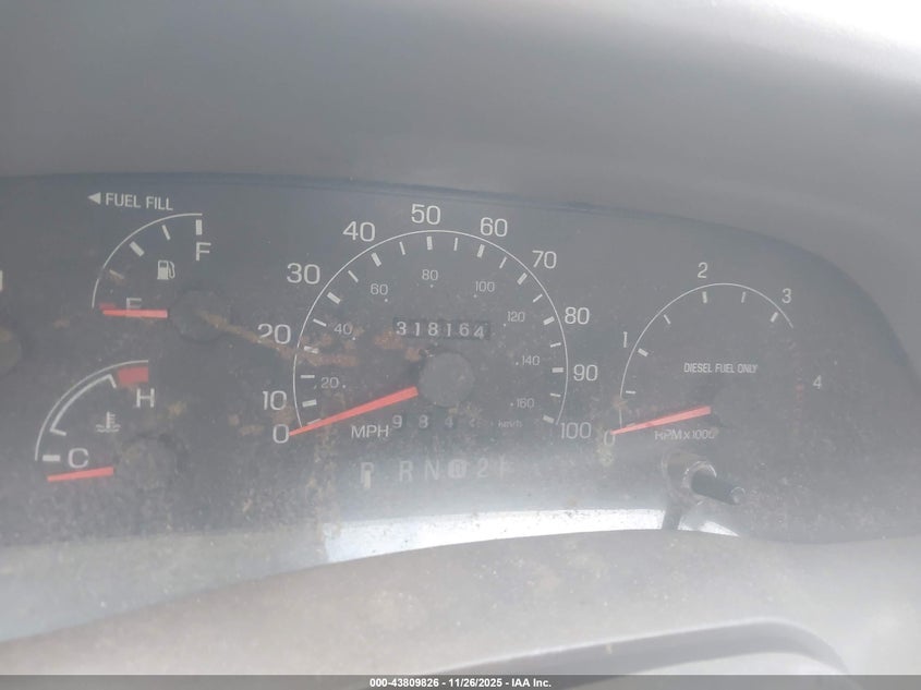 2000 Ford F-350 Lariat/Xl/Xlt VIN: 1FTSW31F7YEC56548 Lot: 43809826