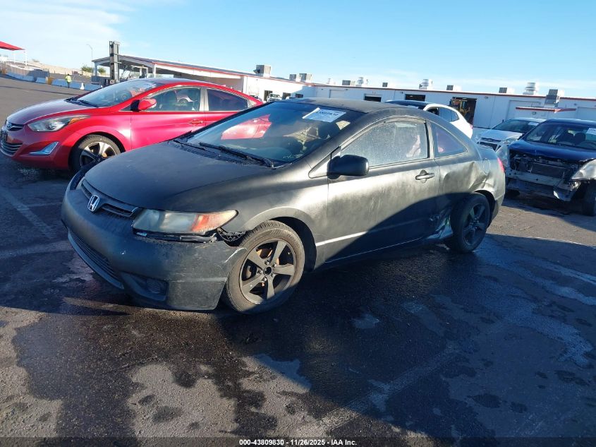 2006 Honda Civic Lx VIN: 2HGFG12676H573707 Lot: 43809830