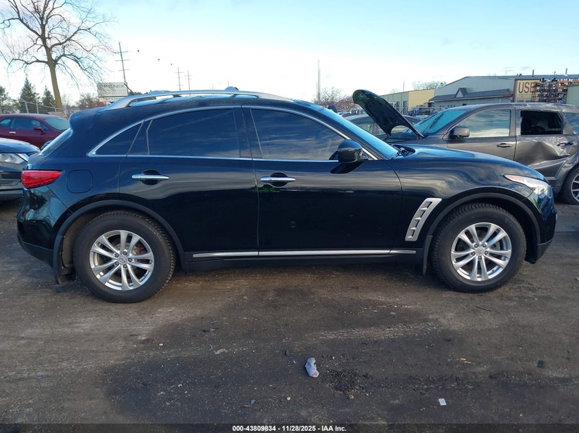 2010 Infiniti Fx35 VIN: JN8AS1MW3AM855390 Lot: 43809834