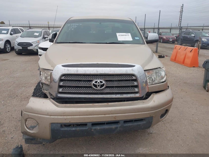 2007 Toyota Tundra Limited 5.7L V8 VIN: 5TBEV58177S456112 Lot: 43809852