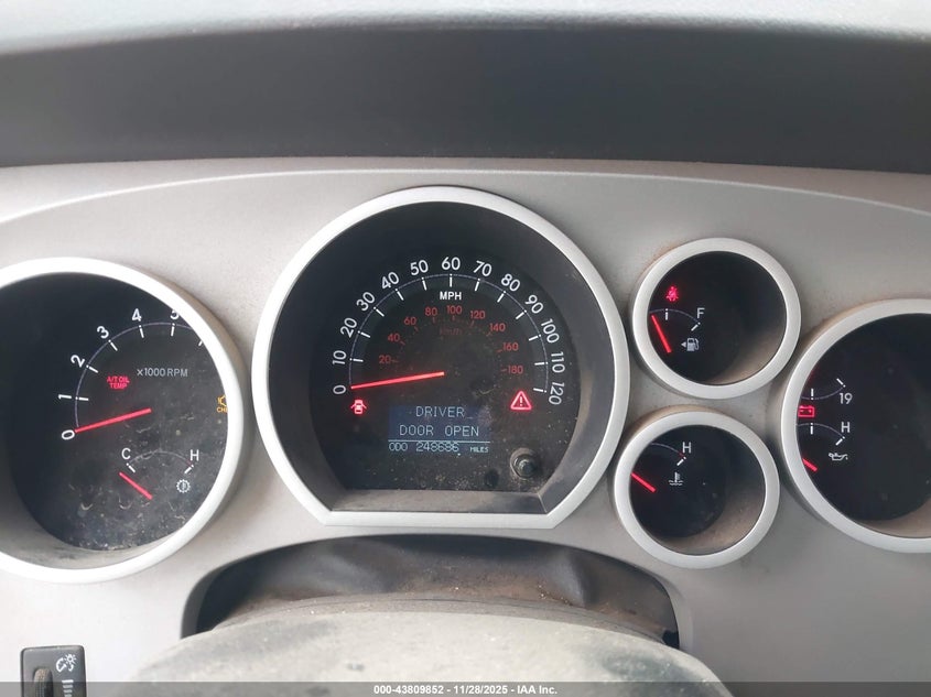 2007 Toyota Tundra Limited 5.7L V8 VIN: 5TBEV58177S456112 Lot: 43809852