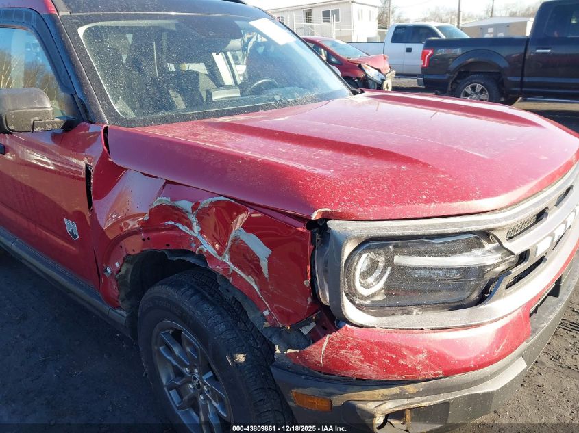 2021 Ford Bronco Sport Big Bend VIN: 3FMCR9B67MRA67561 Lot: 43809861