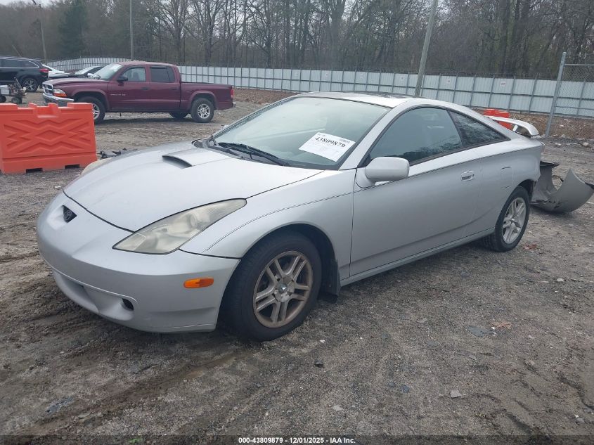 JTDDR32T710085386 2001 TOYOTA CELICA photo no. 2