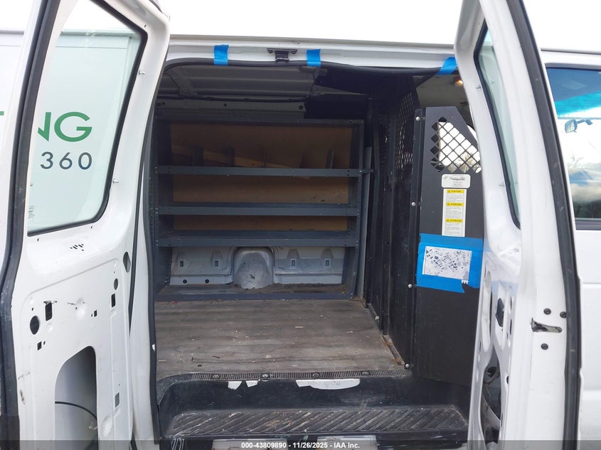 2013 Ford E-150 Commercial VIN: 1FTNE1EW7DDB31502 Lot: 43809890