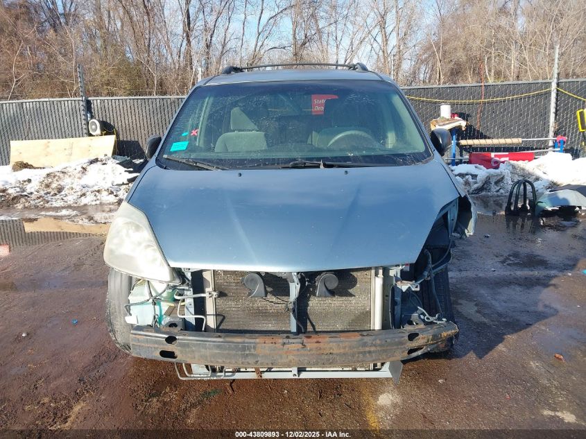 2005 Toyota Sienna Le VIN: 5TDZA23C25S344908 Lot: 43809893