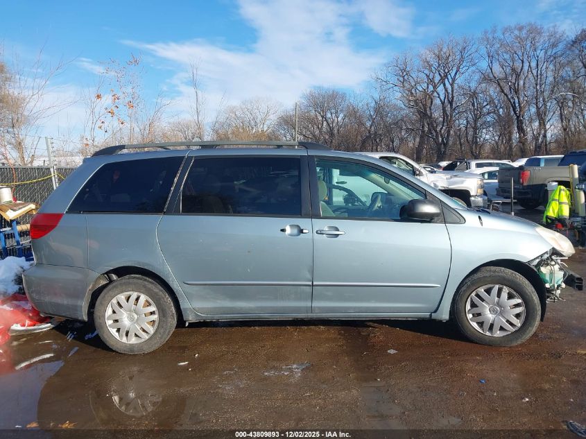 2005 Toyota Sienna Le VIN: 5TDZA23C25S344908 Lot: 43809893