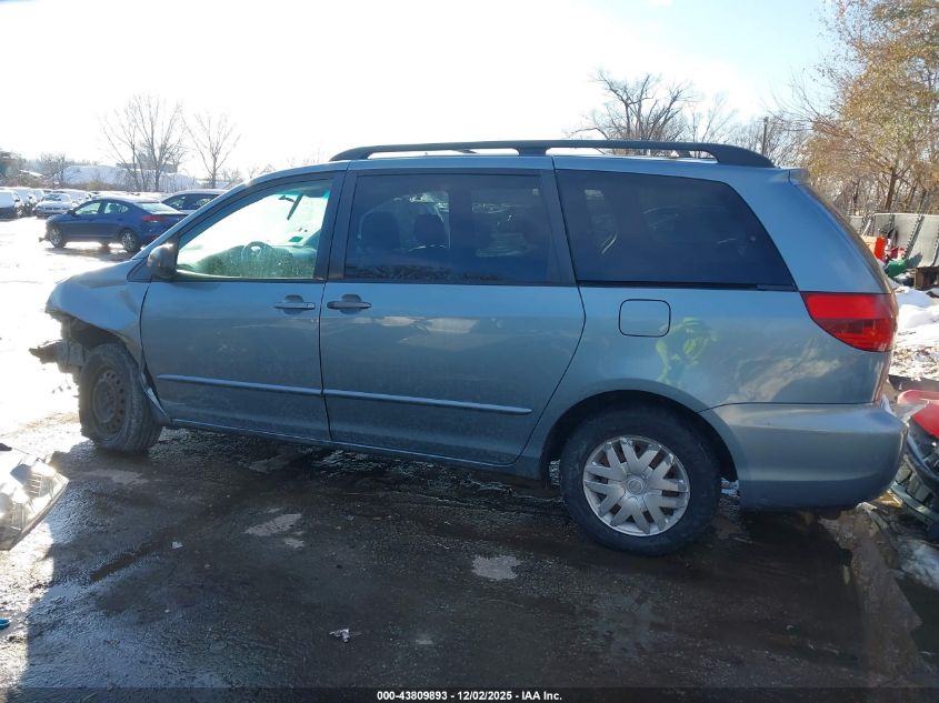 2005 Toyota Sienna Le VIN: 5TDZA23C25S344908 Lot: 43809893