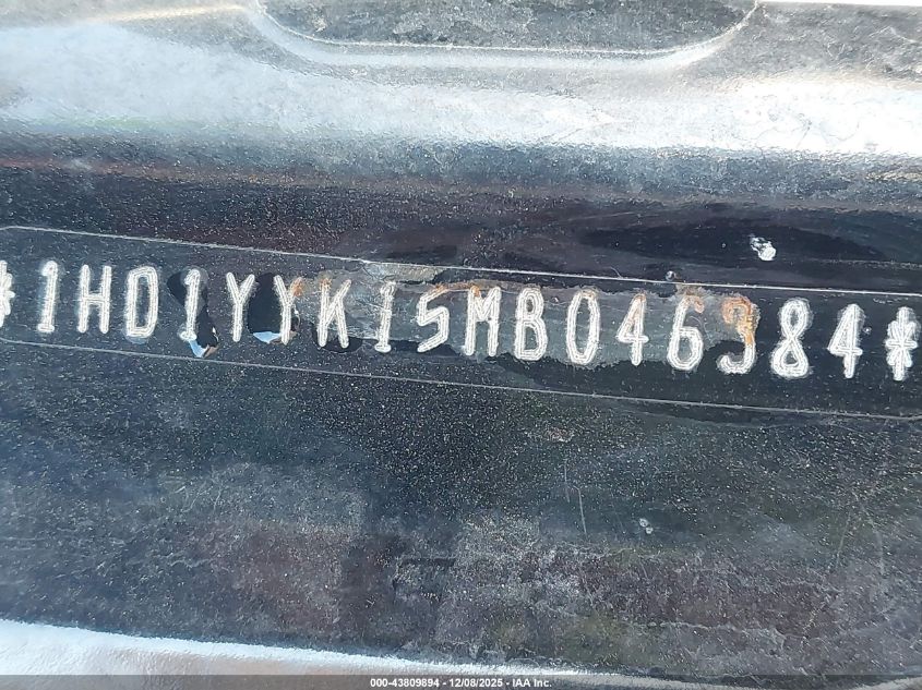 2021 Harley-Davidson Fxbbs VIN: 1HD1YYK15MB046384 Lot: 43809894