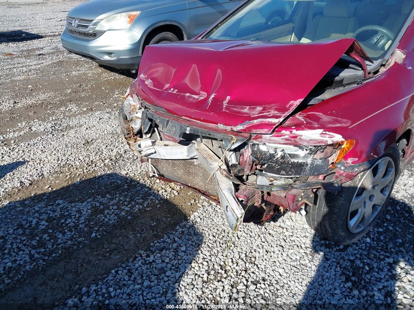 2008 Honda Civic Lx VIN: 1HGFA16588L040161 Lot: 43809915