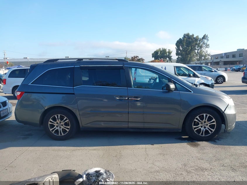 2011 Honda Odyssey Ex-L VIN: 5FNRL5H63BB052585 Lot: 43809942