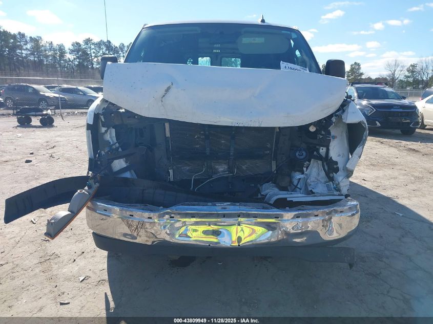 2020 GMC Savana Cargo Rwd 2500 Regular Wheelbase Work Van VIN: 1GTW7AFG1L1261149 Lot: 43809949