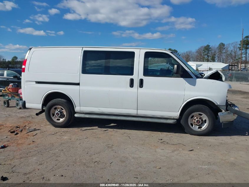 2020 GMC Savana Cargo Rwd 2500 Regular Wheelbase Work Van VIN: 1GTW7AFG1L1261149 Lot: 43809949