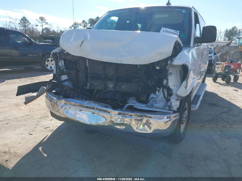 2020 GMC Savana Cargo Rwd 2500 Regular Wheelbase Work Van VIN: 1GTW7AFG1L1261149 Lot: 43809949