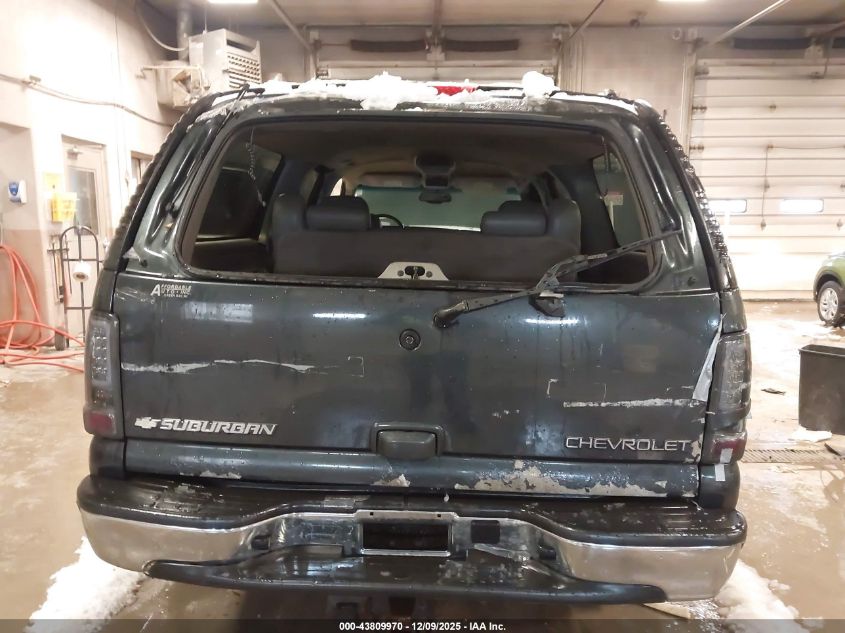 2003 Chevrolet Suburban 1500 Lt VIN: 1GNFK16Z13J187528 Lot: 43809970