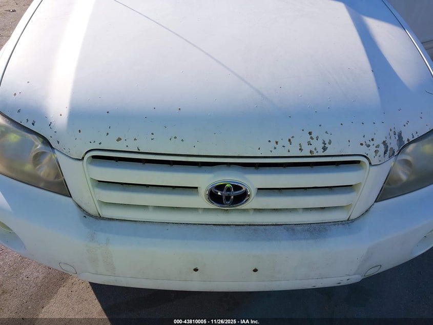 2006 Toyota Highlander VIN: JTEDD21A560148433 Lot: 43810005