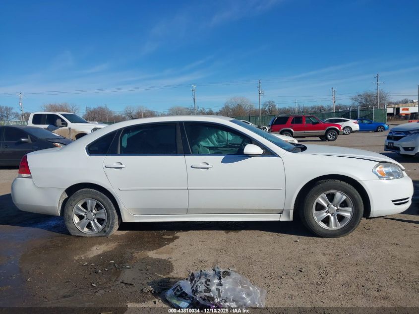 2013 Chevrolet Impala Ls VIN: 2G1WA5E33D1154485 Lot: 43810034