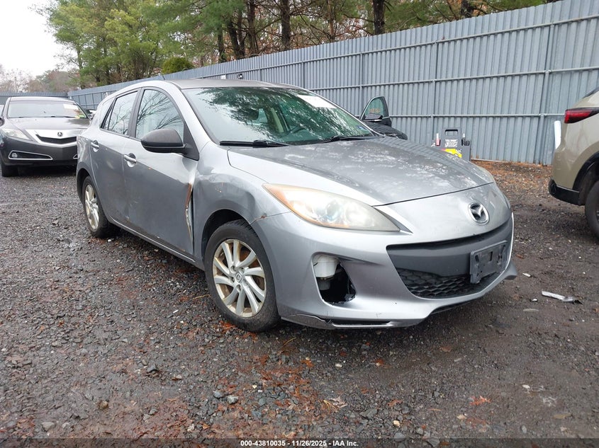 2012 Mazda Mazda3 I Touring VIN: JM1BL1L87C1598822 Lot: 43810035