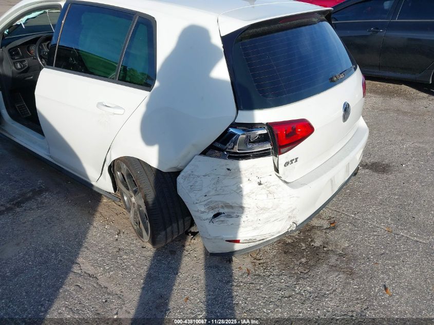 2017 Volkswagen Golf Gti Autobahn 4-Door/S 4-Door/Se 4-Door/Sport VIN: 3VW4T7AU9HM027450 Lot: 43810067