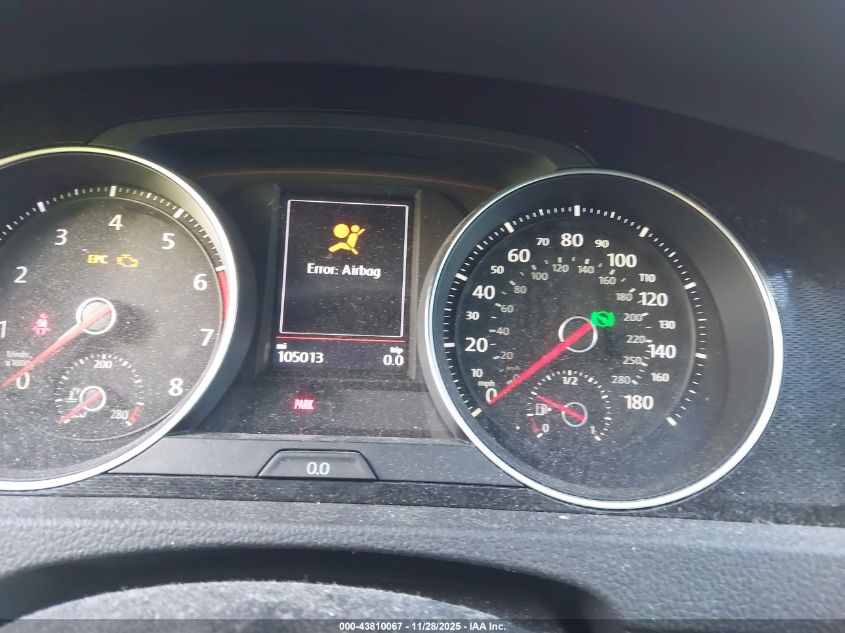 2017 Volkswagen Golf Gti Autobahn 4-Door/S 4-Door/Se 4-Door/Sport VIN: 3VW4T7AU9HM027450 Lot: 43810067