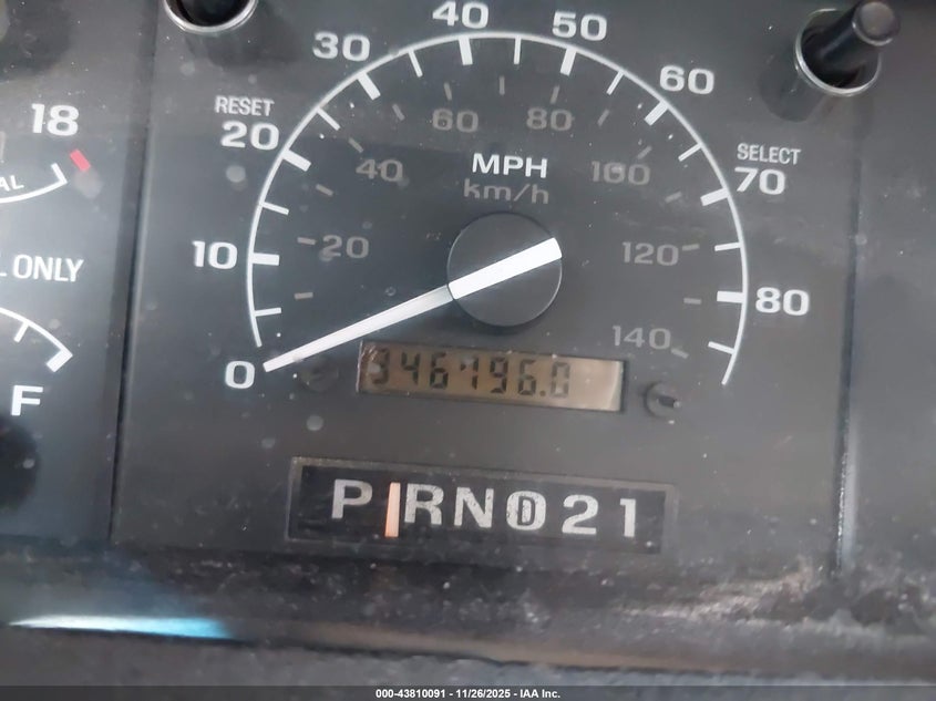 1995 Ford F350 VIN: 1FTJW35F1SEA71098 Lot: 43810091