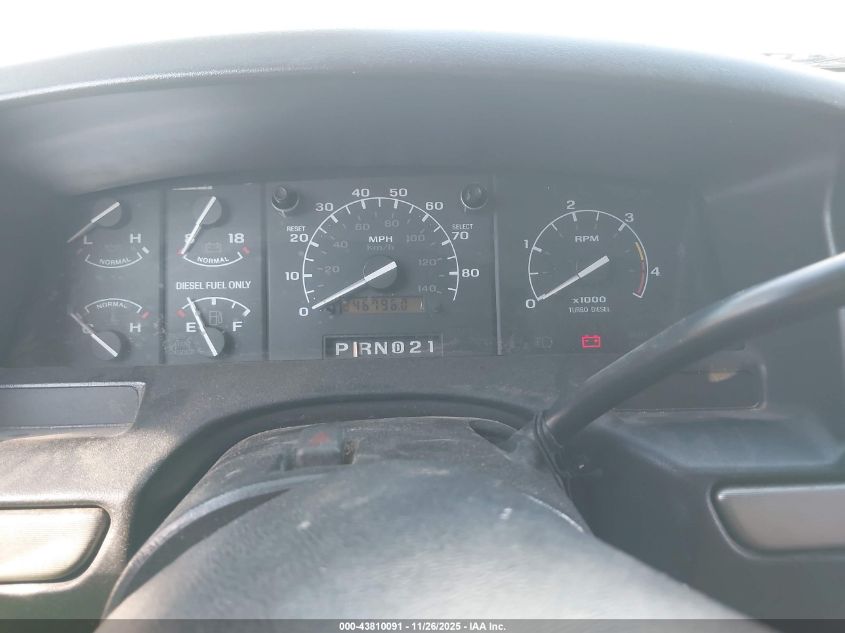 1995 Ford F350 VIN: 1FTJW35F1SEA71098 Lot: 43810091