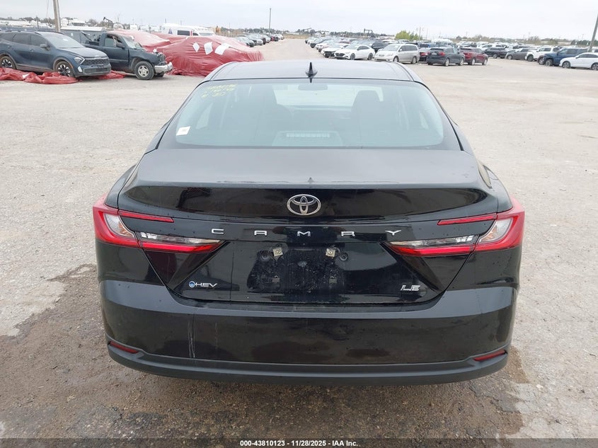 2025 Toyota Camry Le VIN: 4T1DAACK7SU100783 Lot: 43810123