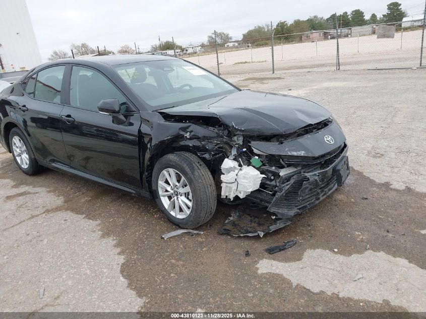 2025 Toyota Camry Le VIN: 4T1DAACK7SU100783 Lot: 43810123