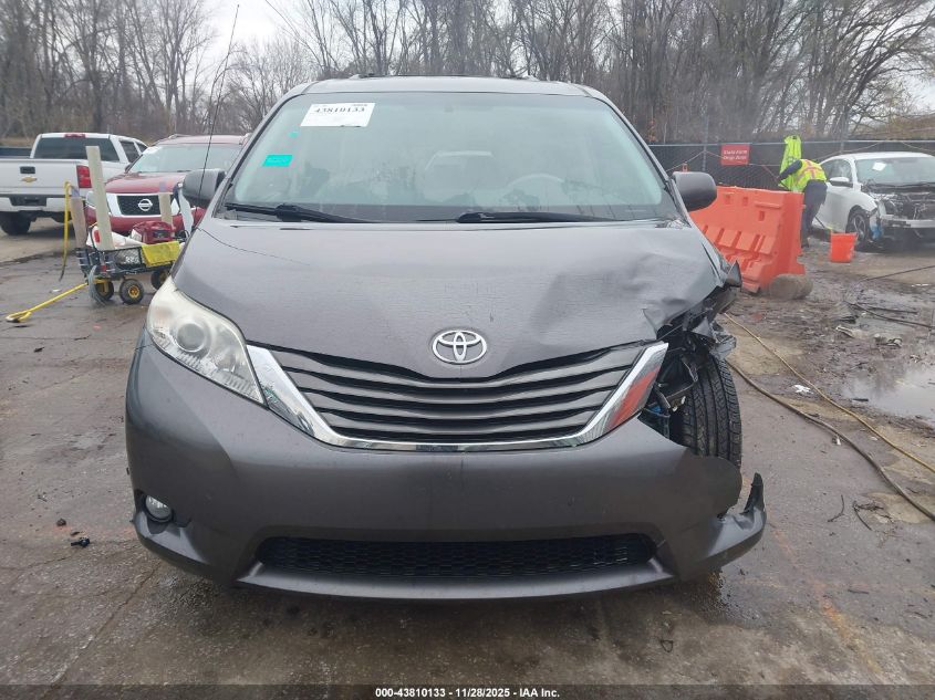 2011 Toyota Sienna Xle V6 VIN: 5TDYK3DC6BS021969 Lot: 43810133