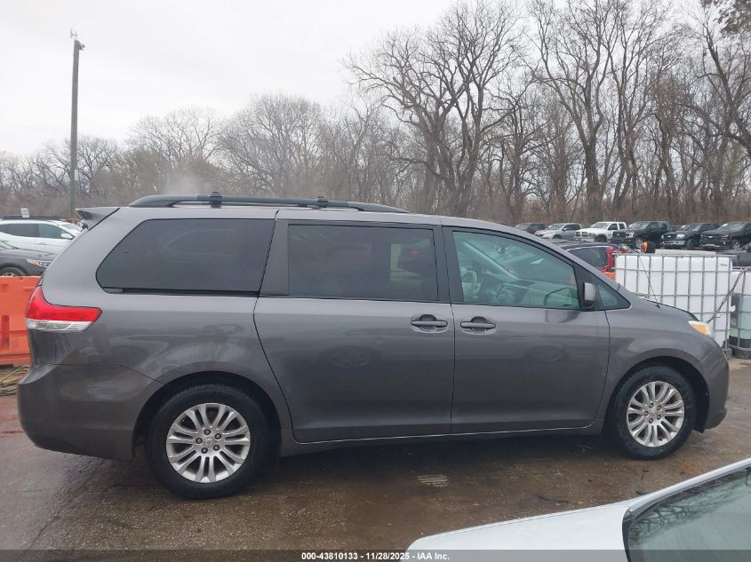 2011 Toyota Sienna Xle V6 VIN: 5TDYK3DC6BS021969 Lot: 43810133